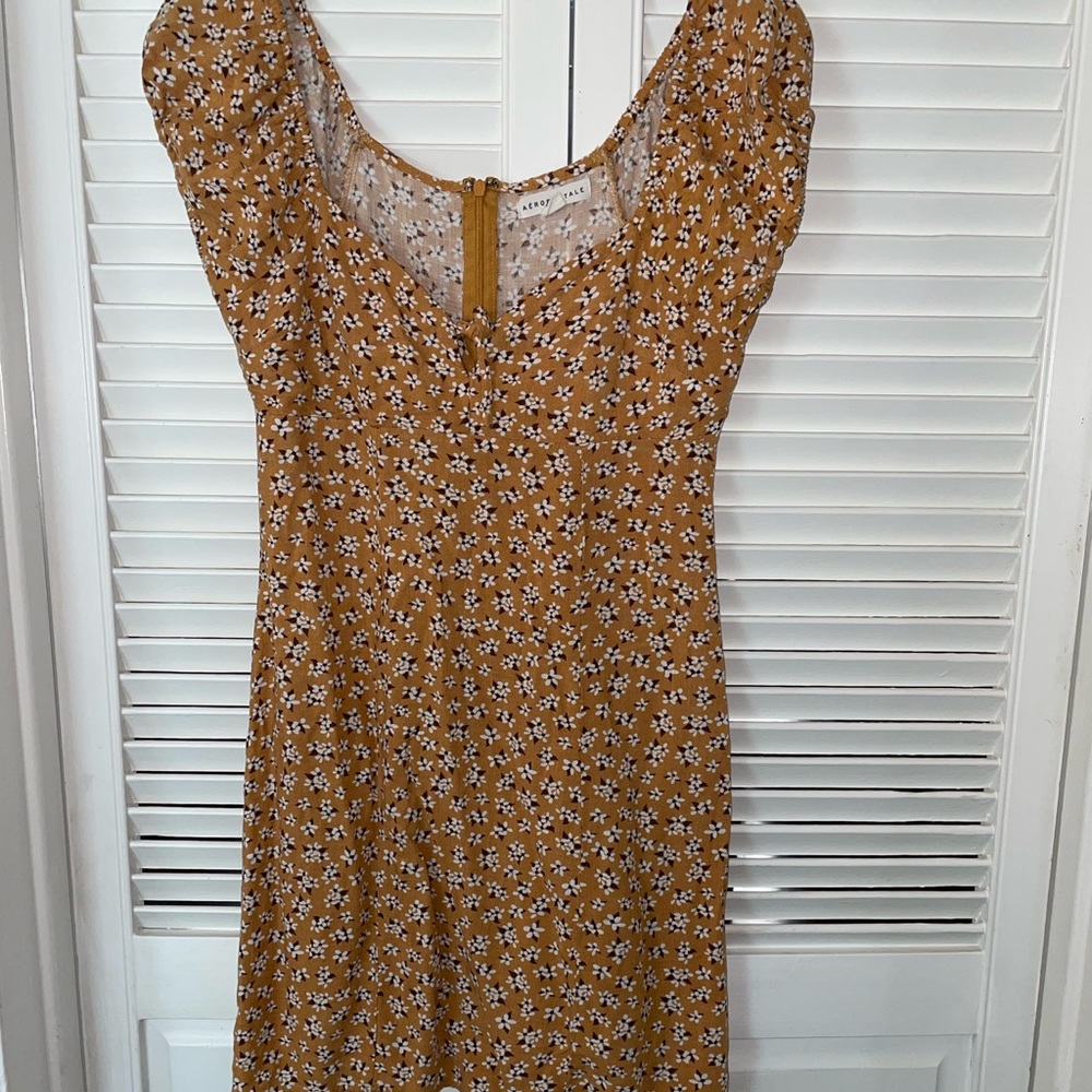 Yellow sun dress